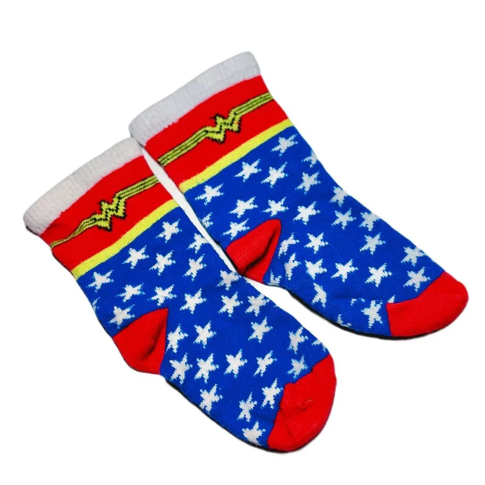 Vintage Wonder Woman Child’s Socks